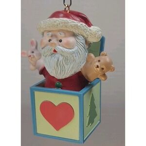 1992‎ Lustre Fame Santa Clause Trim A Home Collectible Tree Charm Ornament